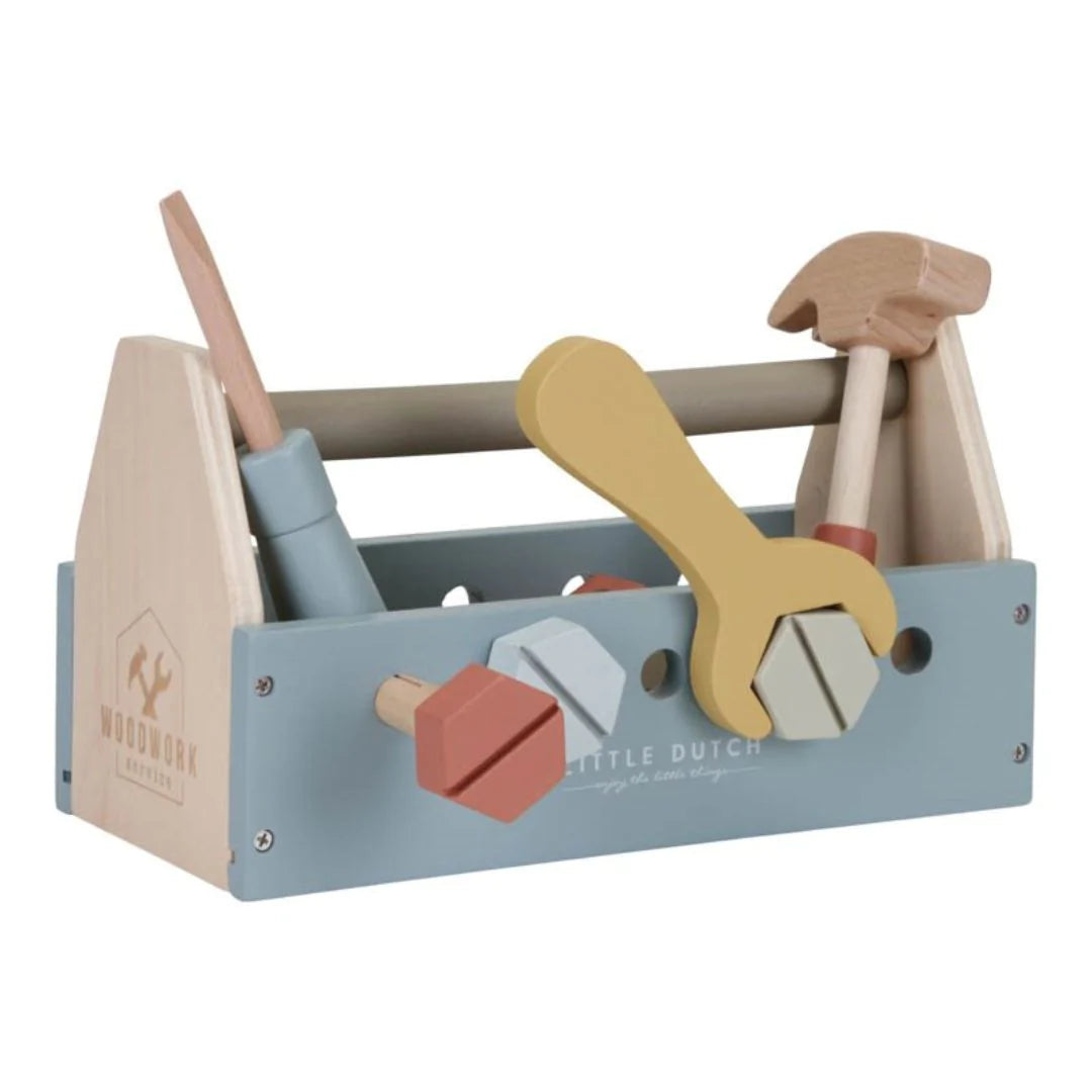 Wooden Toy Toolbox