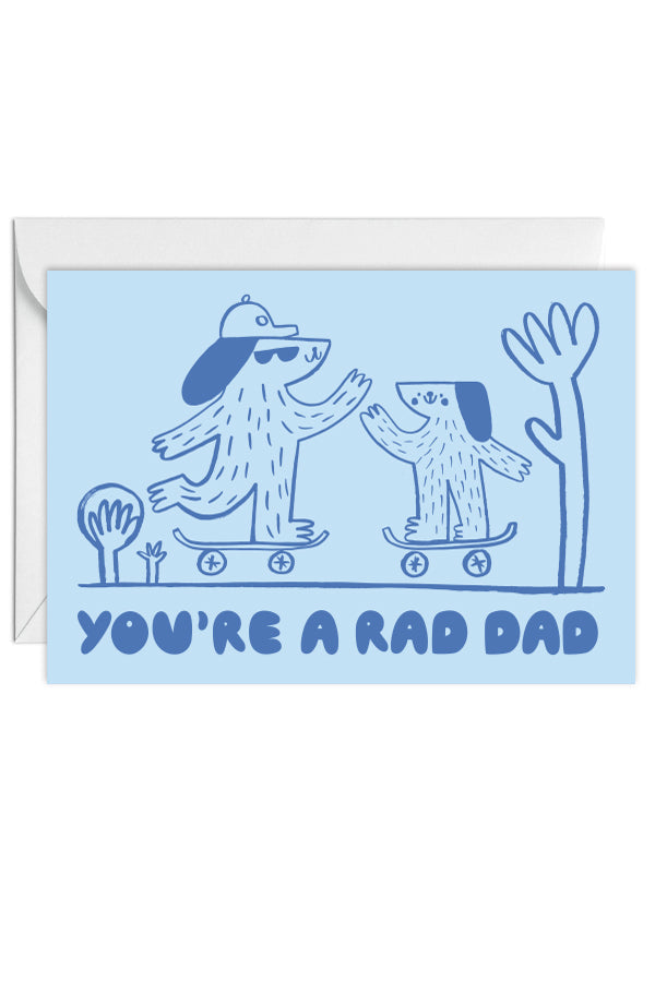 You're a Rad Dad Father's Day Card