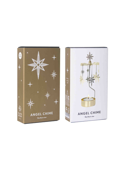 Anglaspel Candle Holder - Gold Northern Star