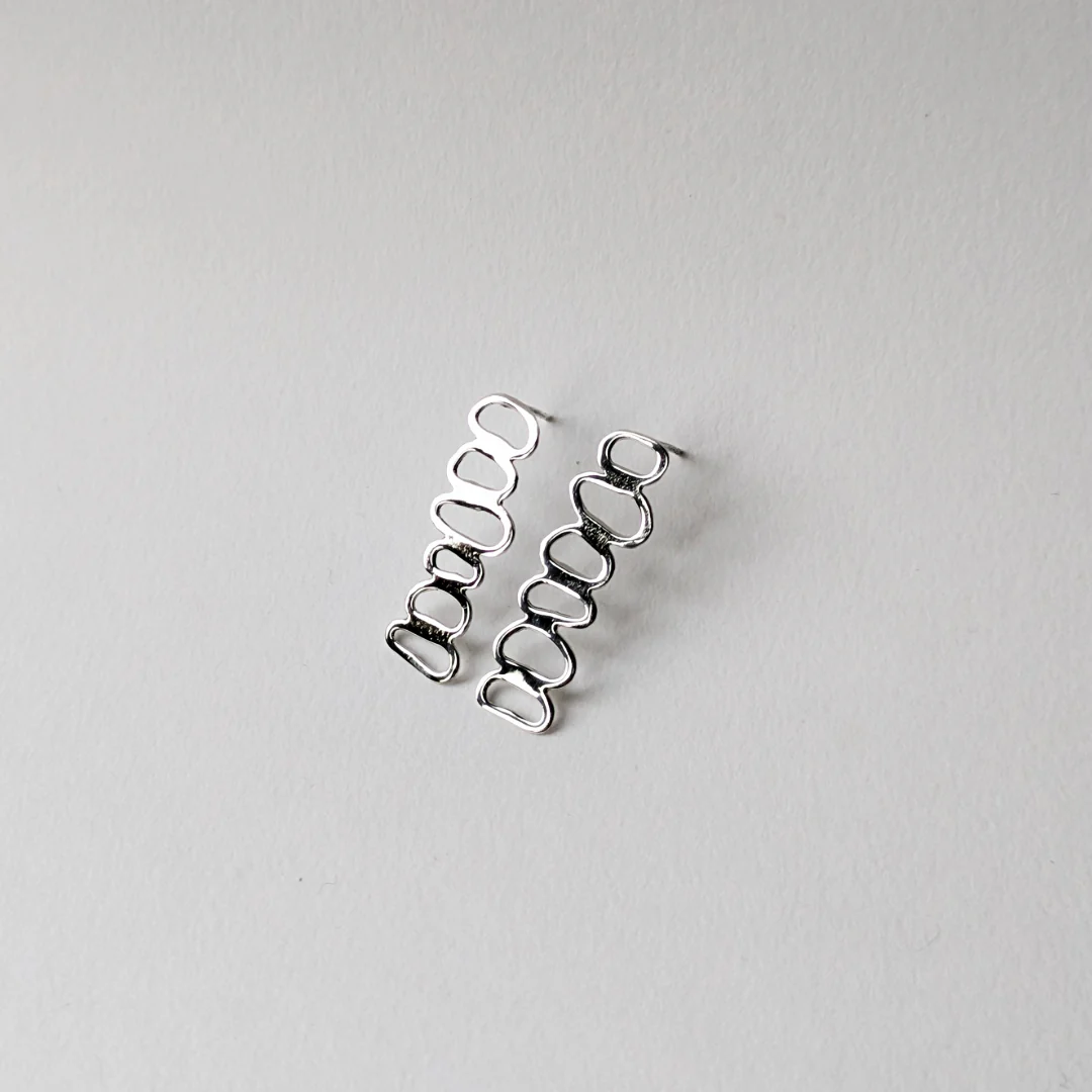 Stacked Cairn Earrings