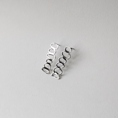 Stacked Cairn Earrings