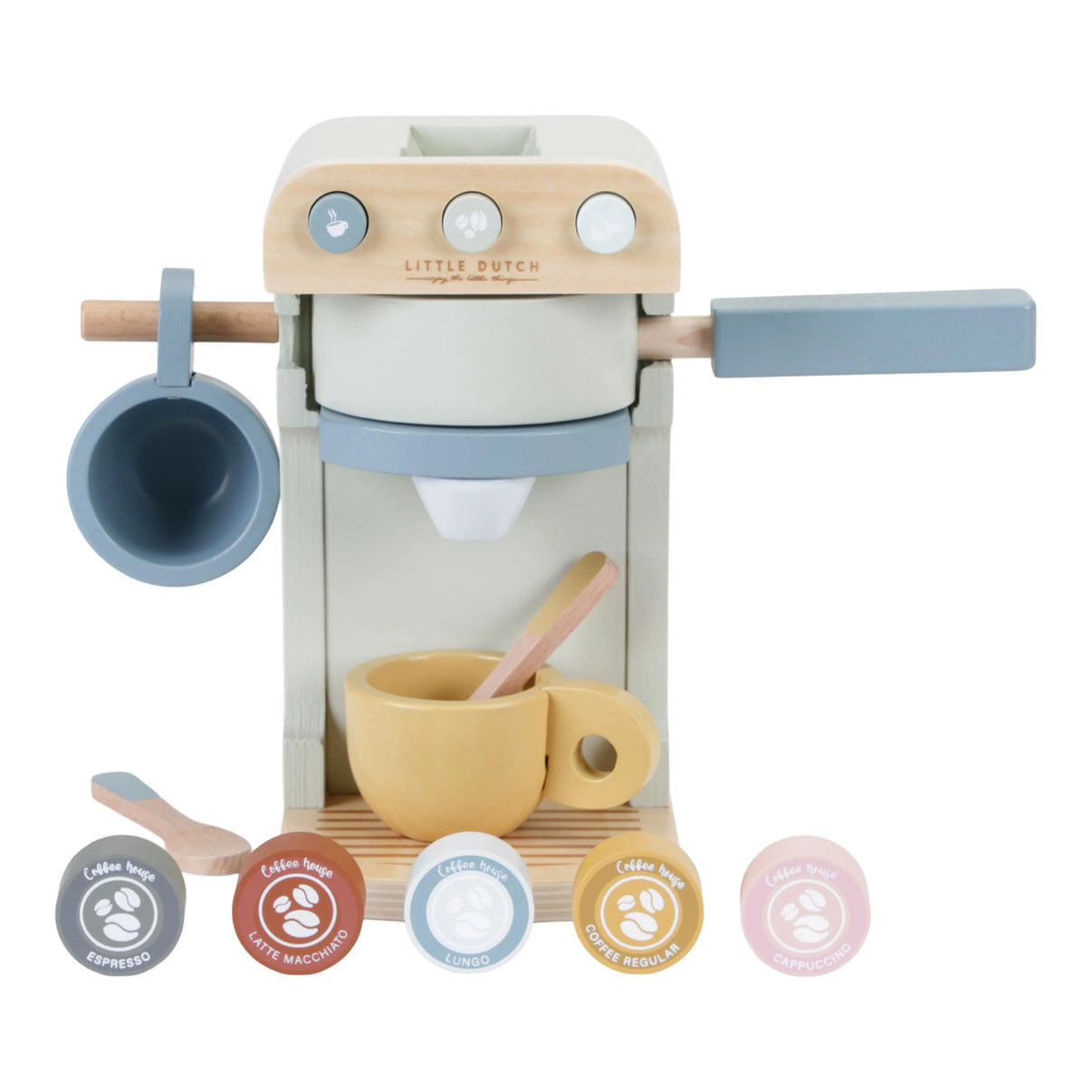 Wooden Toy Coffee Machine