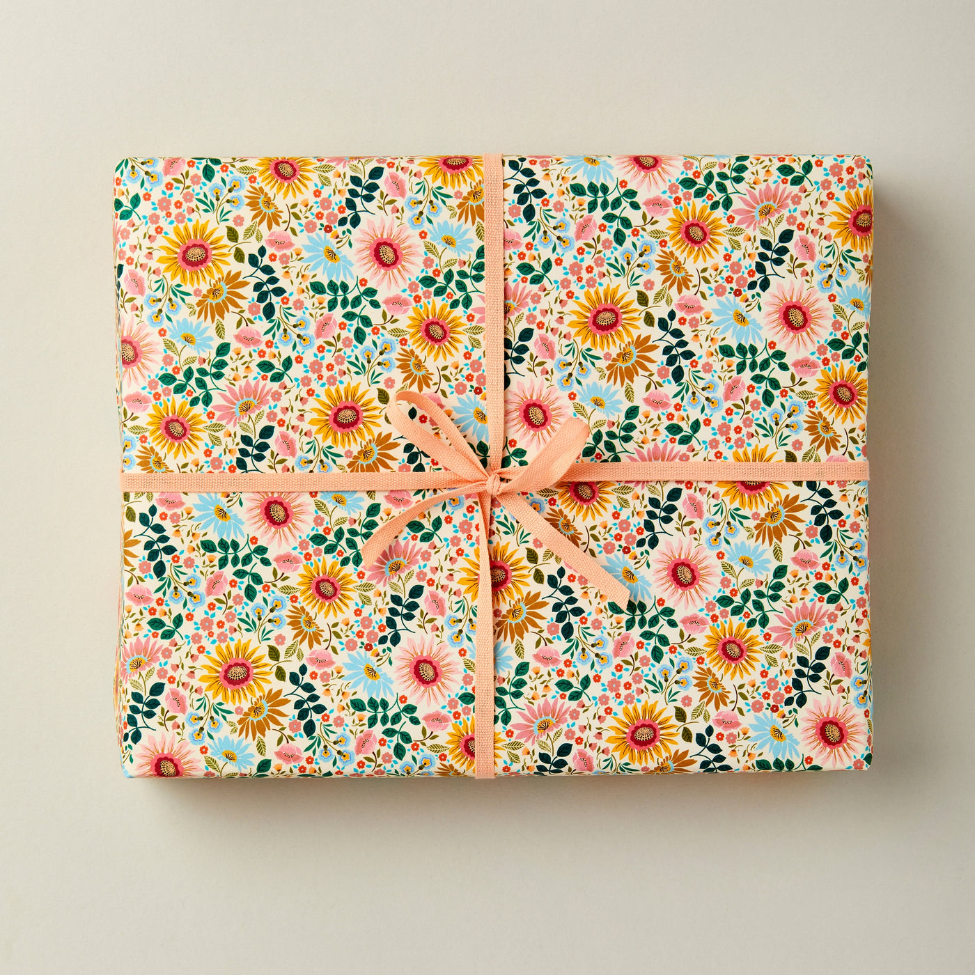Bright Flowers Wrapping Paper
