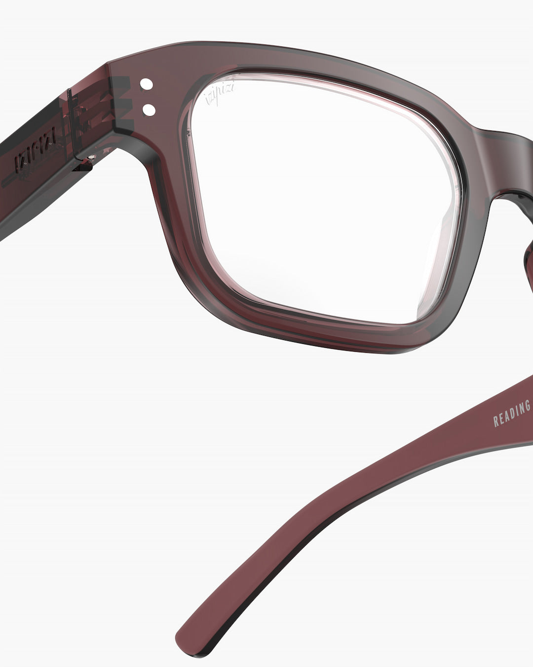 Reading Glasses - Design 'Quote' in Old Leather by Izipizi