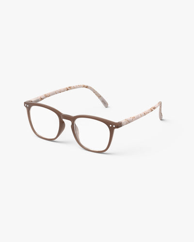 Reading Glasses - Design 'E' in Light Marble by Izipizi