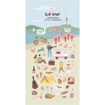 Spring Spring Stickers - 1112 By Suatelier