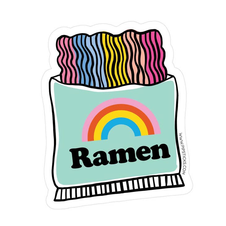 Ramen Love With You Vinyl Sticker Collection by Pipsticks