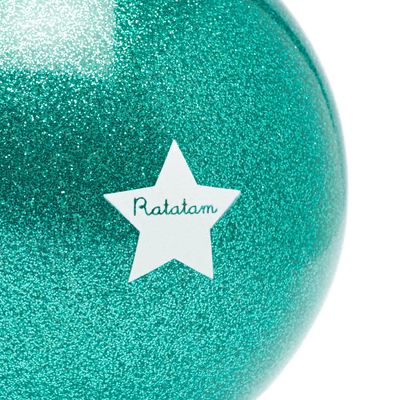 10cm Green Glitter Ball