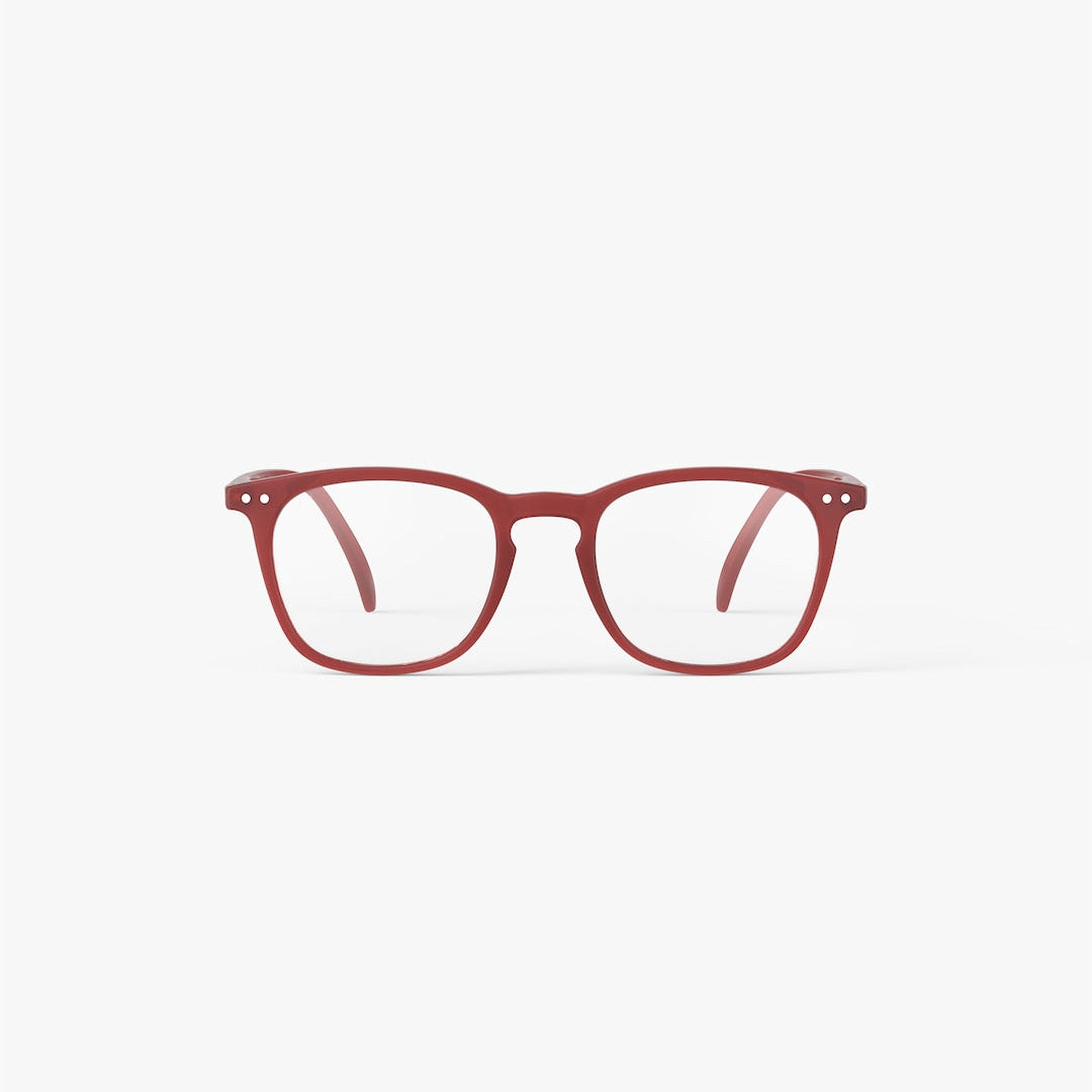 Reading Glasses - Design 'E' in Carmine Red by Izipizi