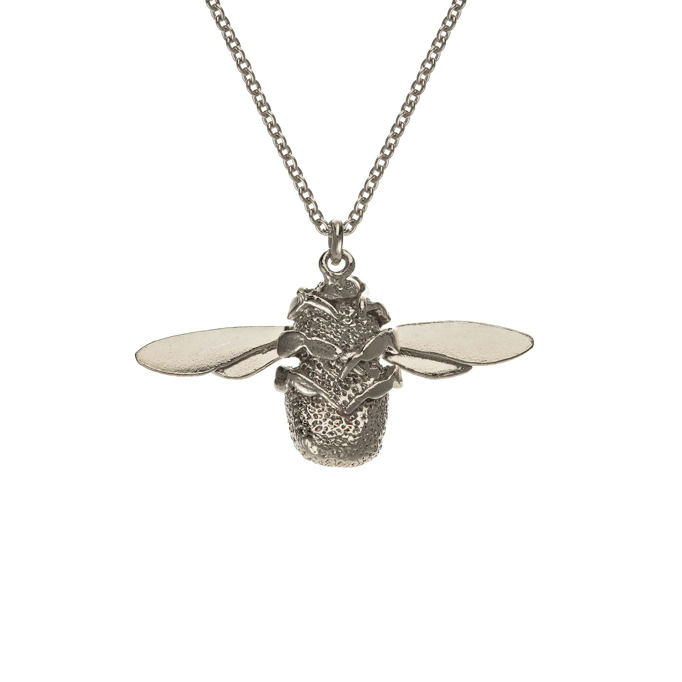 Bumblebee Necklace - Silver