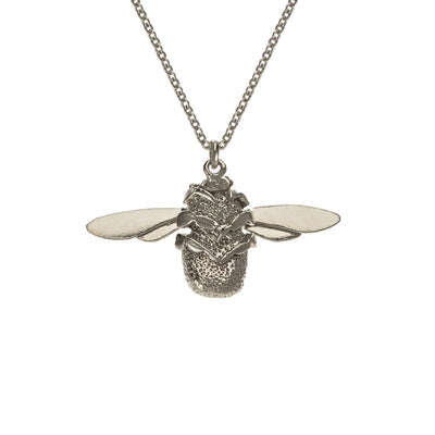 Bumblebee Necklace - Silver