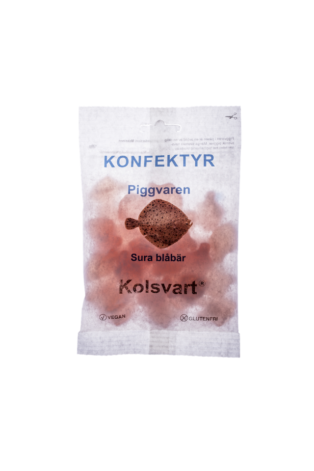 Kolsvart Natural Swedish Candy Fish