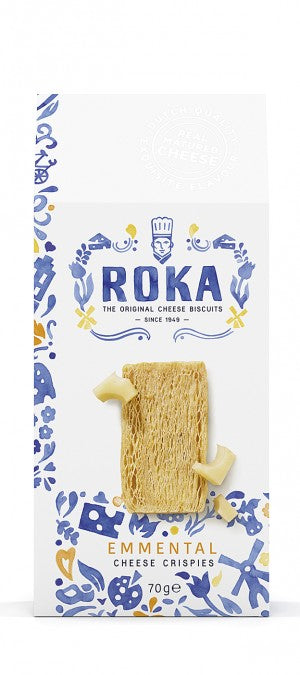 Roka Emmental Cheese Crispies