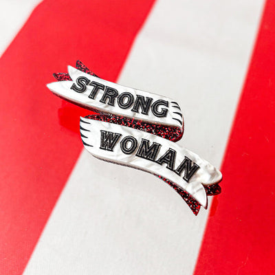 Strong Woman Brooch