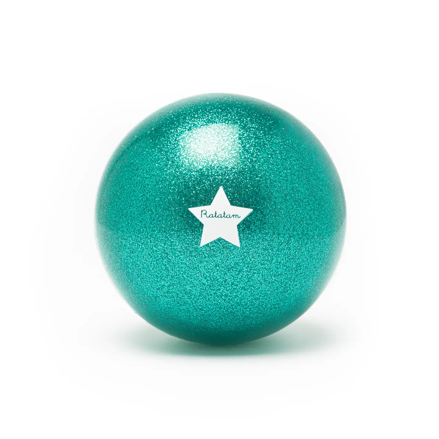 10cm Green Glitter Ball