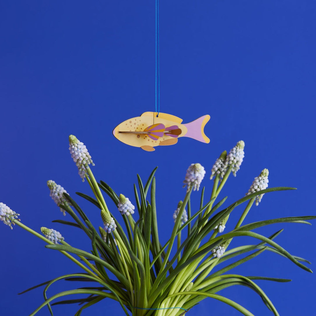 SALE 3D Hanging Charm - Fish