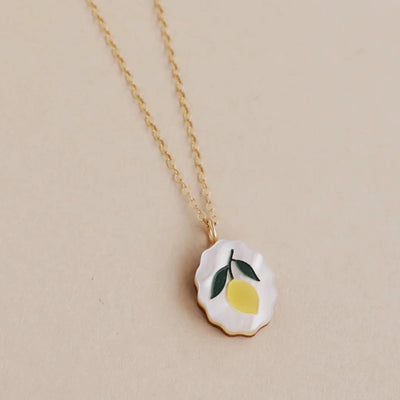 Lemon Charm Necklace