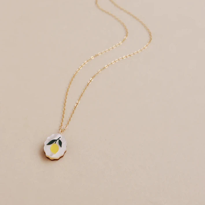 Lemon Charm Necklace