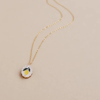 Lemon Charm Necklace