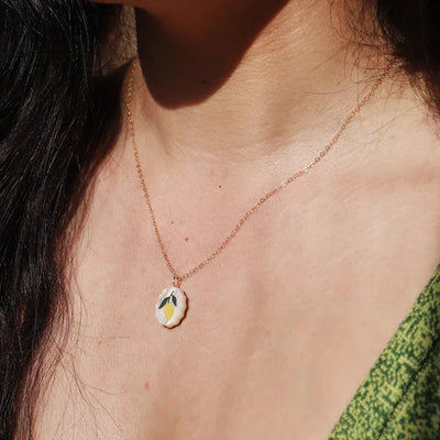 Lemon Charm Necklace