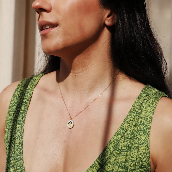 Lemon Charm Necklace