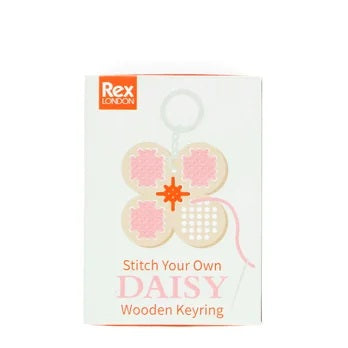 Stitch Your Own Wooden Keyring Kit