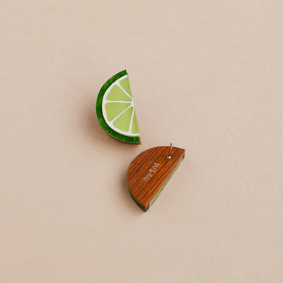 Lime Slice Studs