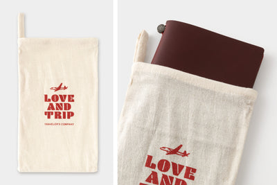 TRAVELER'S notebook Red LOVE AND TRIP Edition