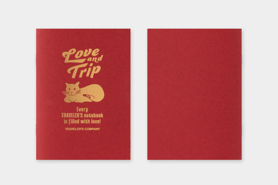 TRAVELER'S notebook Refill LOVE AND TRIP Edition - Passport Size