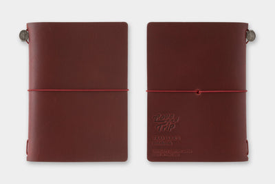 TRAVELER'S notebook Red LOVE AND TRIP Edition - Passport Size