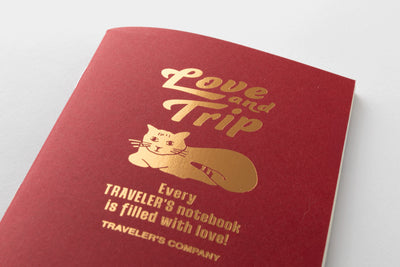 TRAVELER'S notebook Refill LOVE AND TRIP Edition - Passport Size