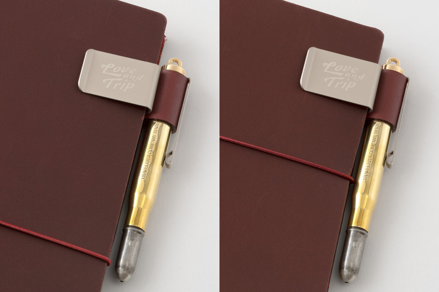 TRAVELER'S notebook Pen Holder LOVE AND TRIP Edition
