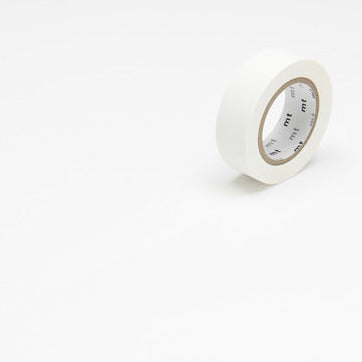 mt Washi Tape - Matte White