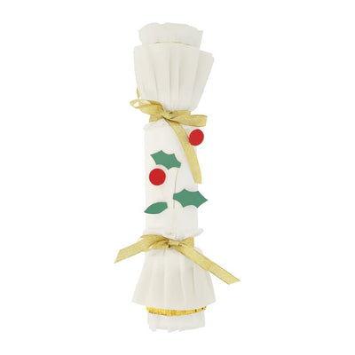 Holly Berry and Gold Christmas Crackers