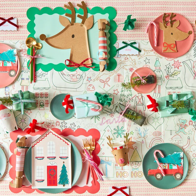 Driving Reindeer Festive Napkins