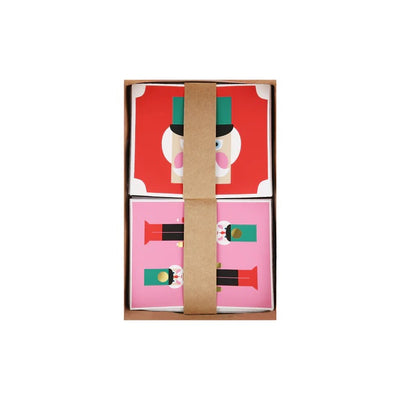 Box of Festive Christmas Stickers - Nutcracker