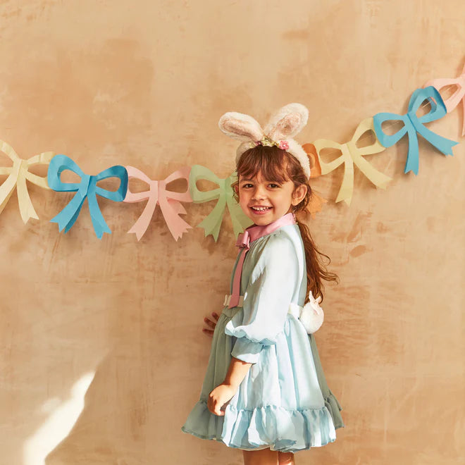 Tissue Paper Bow Garlands