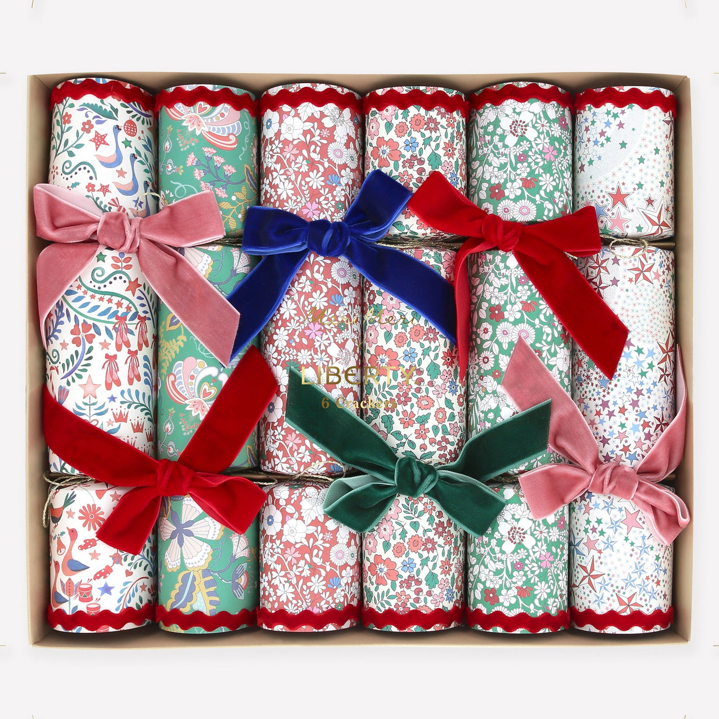 Liberty No-Snap Christmas Crackers