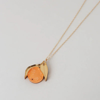 Mini Orange Necklace