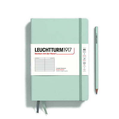 Leuchtturm A5 Notebook - Mint Green