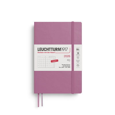 Leuchtturm B6+ 16 Months Softcover Monthly Planner & Notebook 2026