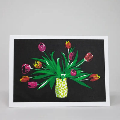 Tulips Greetings Card