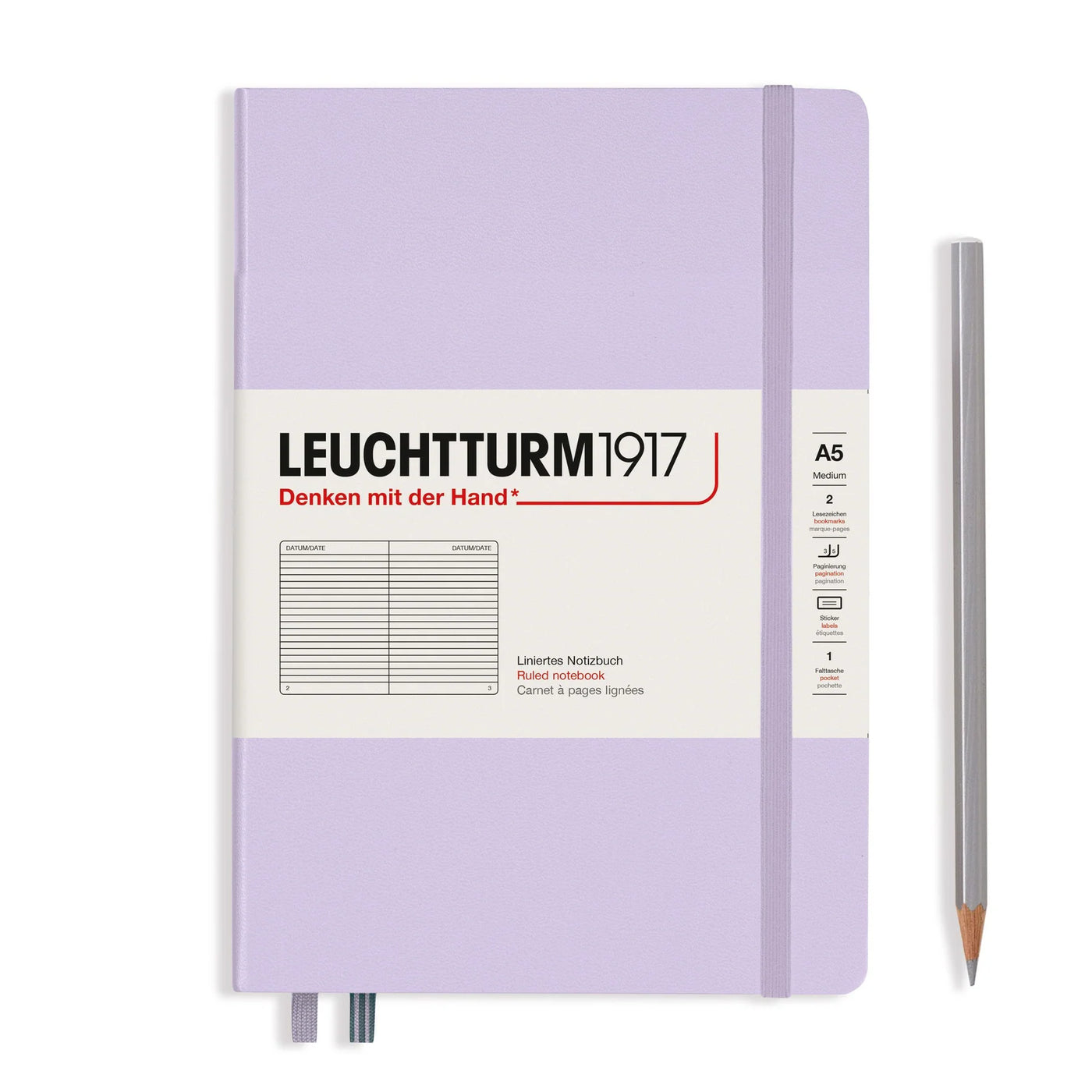 Leuchtturm A5 Notebook - Lilac