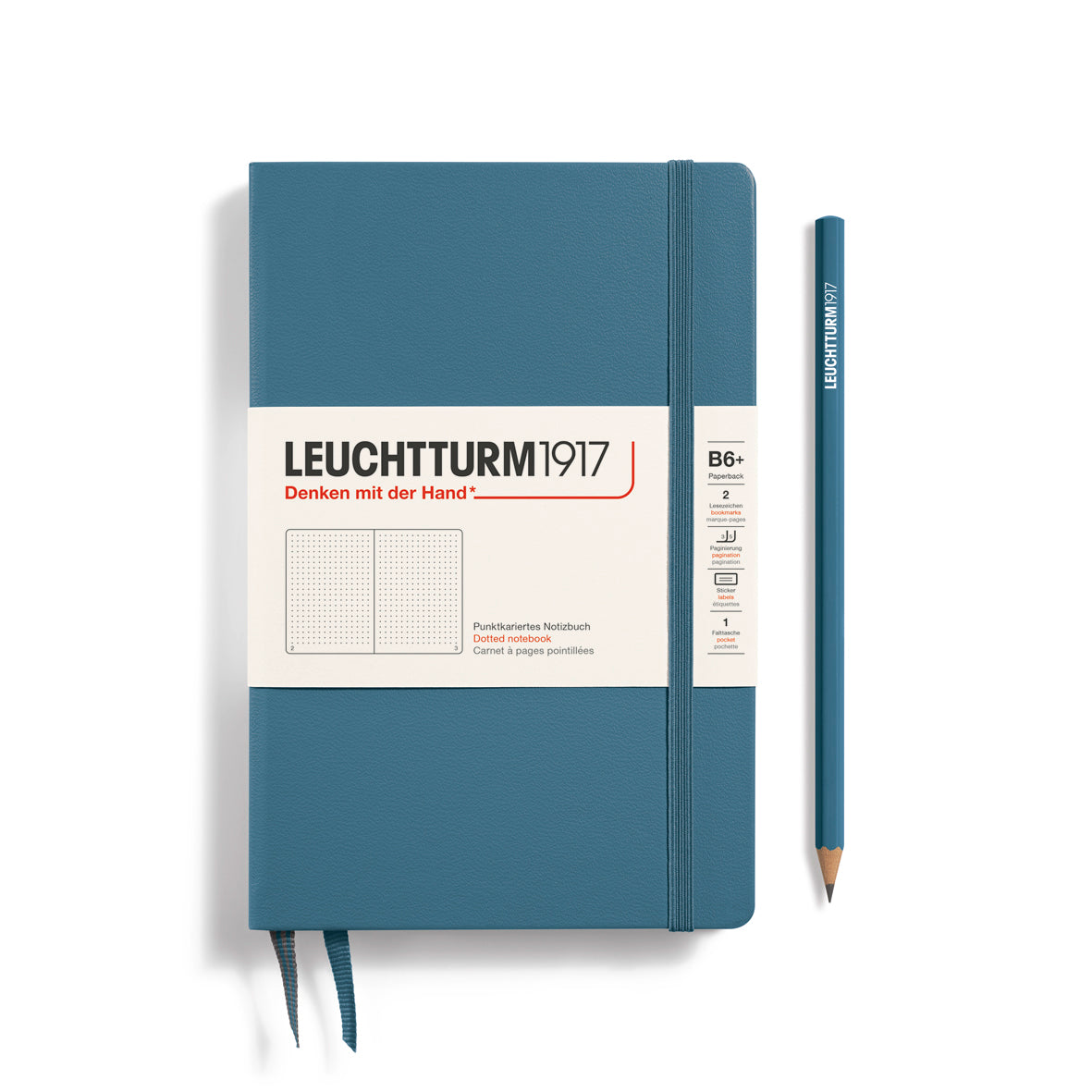 Leuchtturm B6+ Notebook - Stone Blue