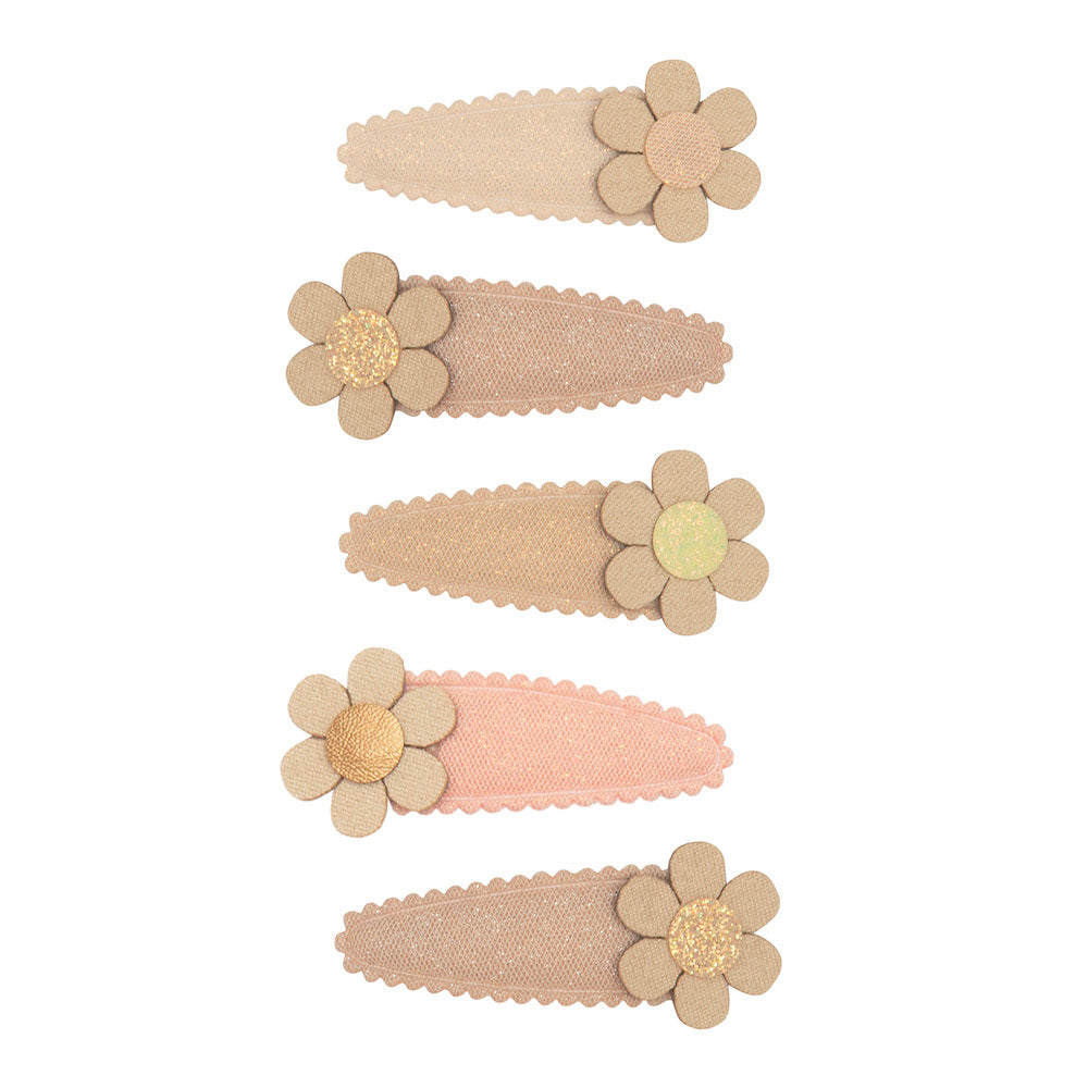 Mimi and Lula Clic Clac Hair Clips - Mabel Daisy Pack of 5