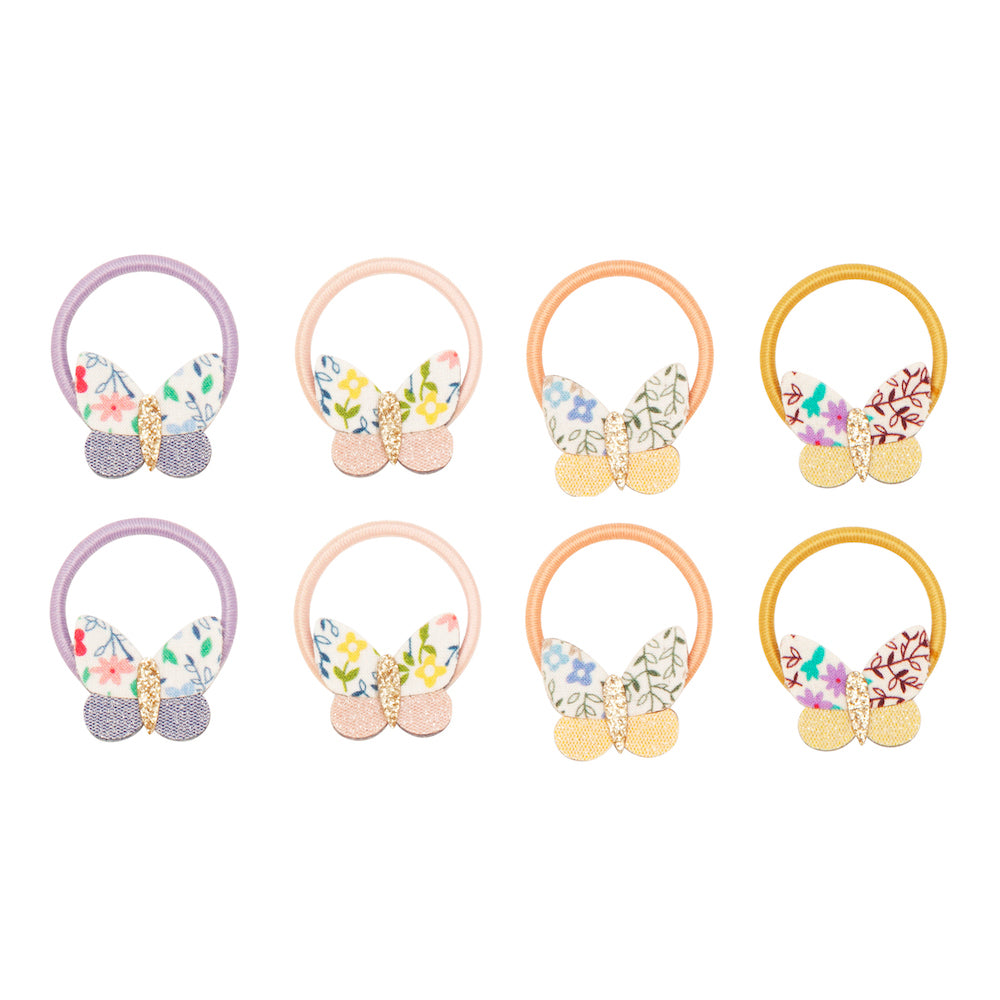 Mimi and Lula Hair Elastics - Betty Butterfly Pack of 8