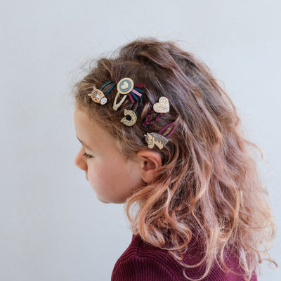 Mimi and Lula Clic Clac Hair Clips - Pony Pals Pack of 5
