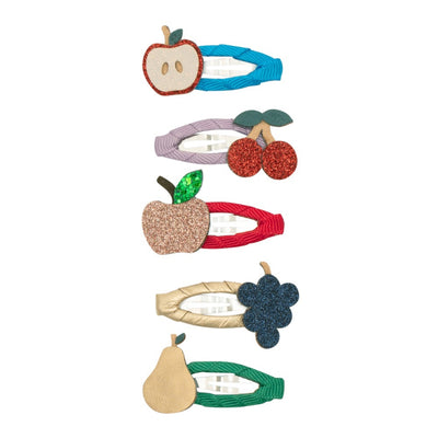 Mimi and Lula Clic Clac Hair Clips - Fruity Pack of 5