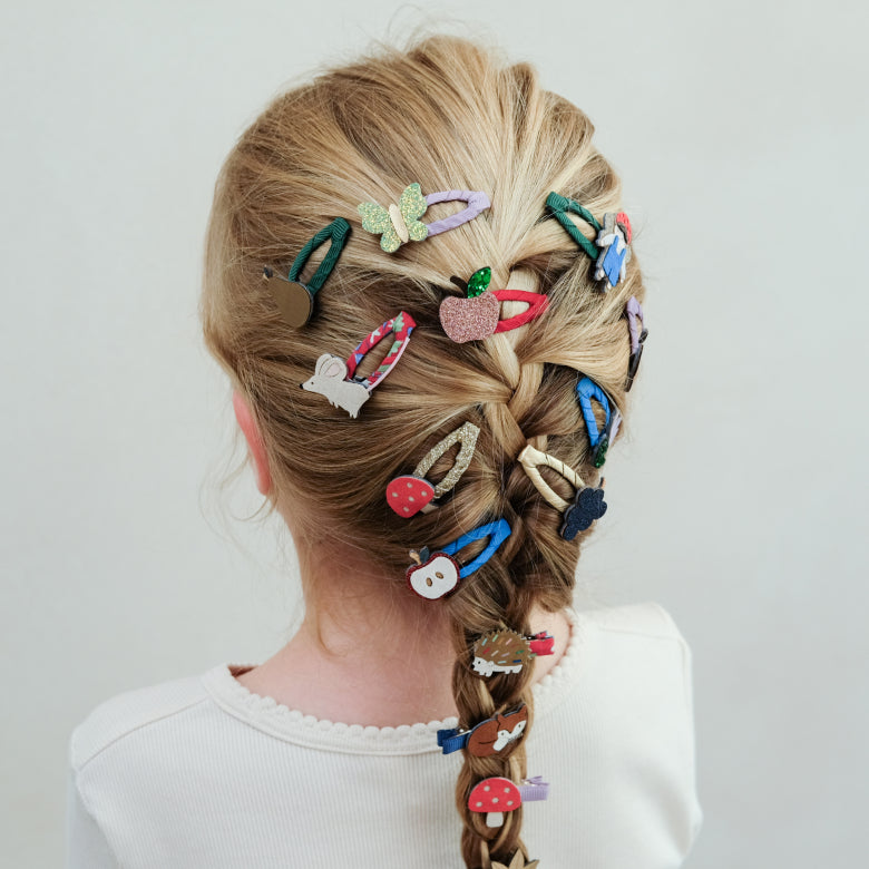 Mimi and Lula Clic Clac Hair Clips - Fruity Pack of 5