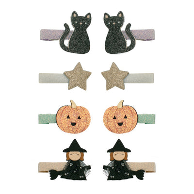 Mimi and Lula Mini Hair Clips - Halloween Pack of 8
